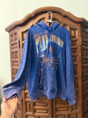 New Era Blue and Orange New York Mets World Series Champions Hoodie